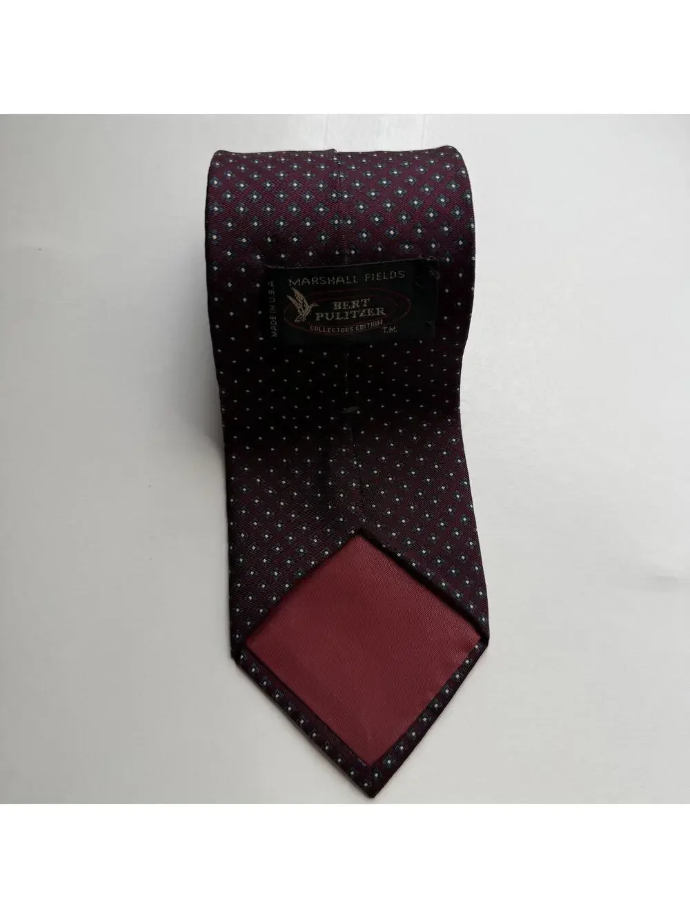 Vintage Bert Pulitzer Collectors Edition Marshall Field’s Silk Tie
